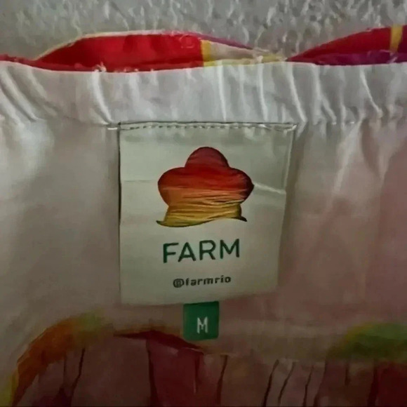 Farm Rio CASHEW JUICE MINI DRESS B622 - Picture 6 of 6